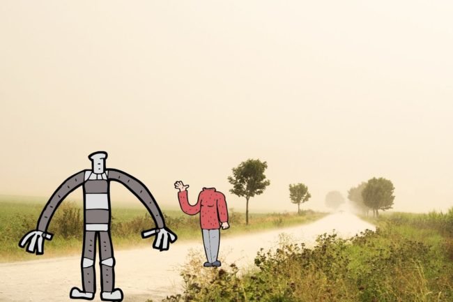 Two far too long arms may be a bit much!